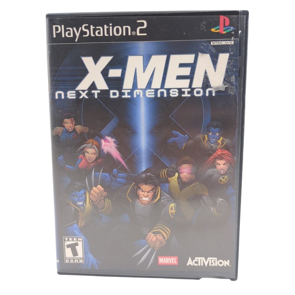 X-Men Next Dimension PlayStation 2 Video Game Fighting Marvel PS2 Tested